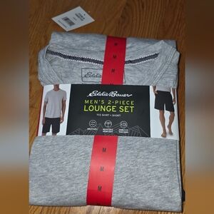 Eddie Bauer Men's 2-Piece Lounge Set (T-Shirt + Short) M NWT